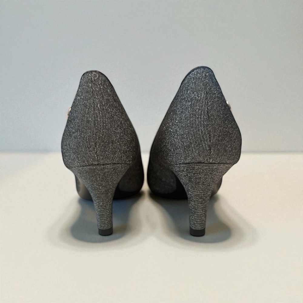 Life Stride Sparkling Silver Heels - Picture 4 of 4